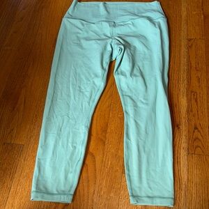 Athleta Green Leggings Stretchy Performance